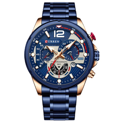 CURREN  Luxury Chronograph Watch